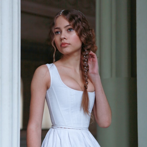 armstreet Tops - 🕊 Medieval Boned Corset Top and Skirt🕊